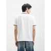 GXG Men's Striped Color-block Polo Shirt