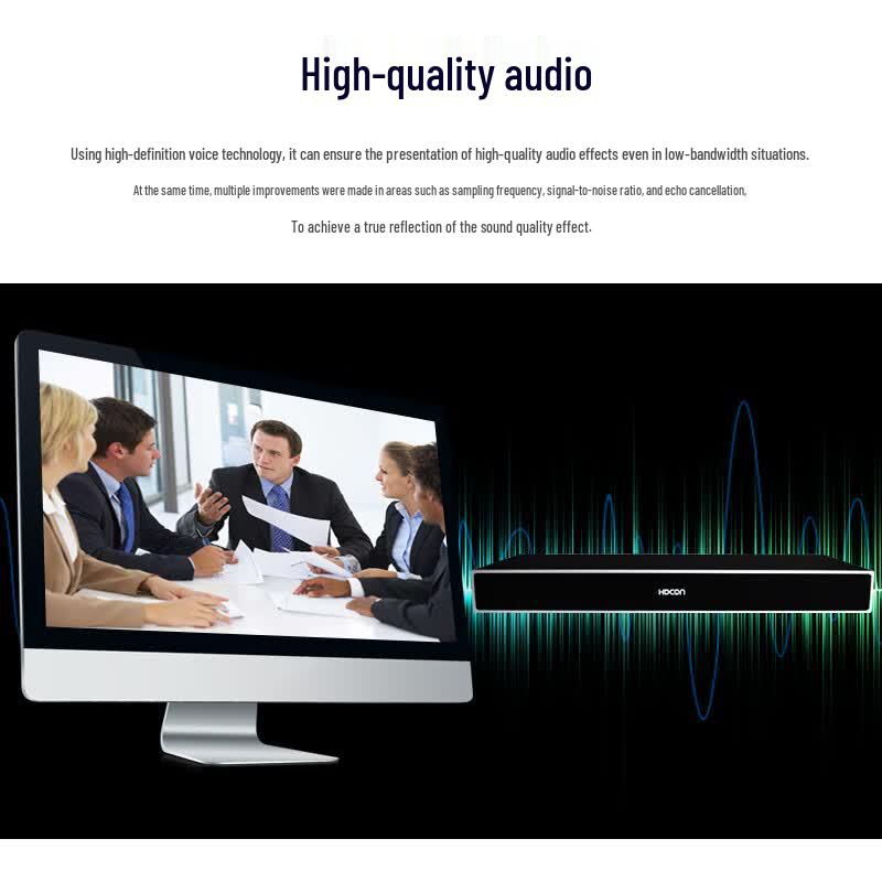 HDCON HTX40 1080P Video Conference Recording System (CN Version)