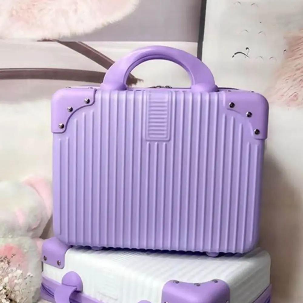 Hot Sales 14 Inch Travel Suitcase Mini Hand Cosmetic Box Travel Organizer Boarding Case For Women