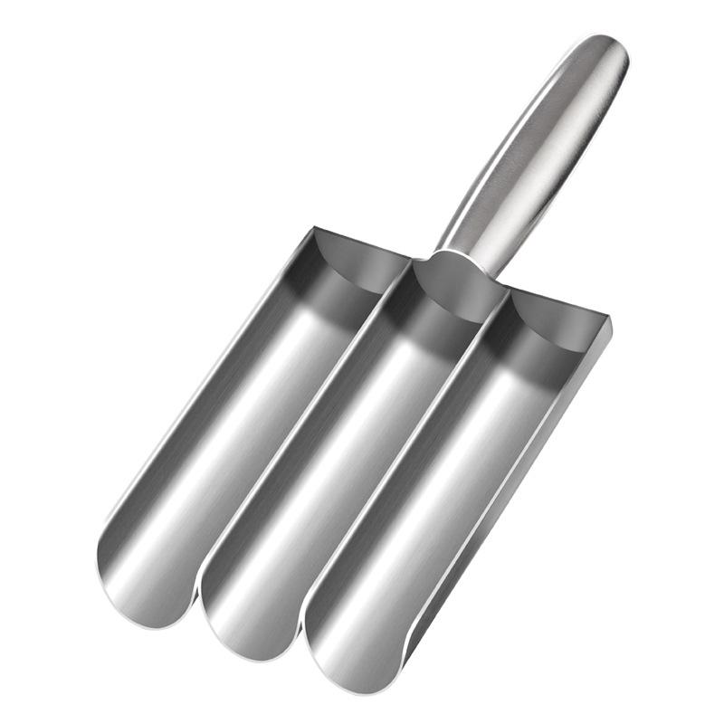 304 Stainless Steel Meatball Maker Tool, Home Use Fish Ball Shrimp Paste Mold for Rice Balls & Meat Filling