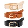 Chic Pin Buckle Leather Belt: Versatile Korean Style for Casual & Decorative Jeans - Women's Fashion Accessory