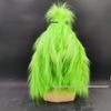 Christmas Grinch Latex Cosplay Mask - Green Furry Monster Headgear