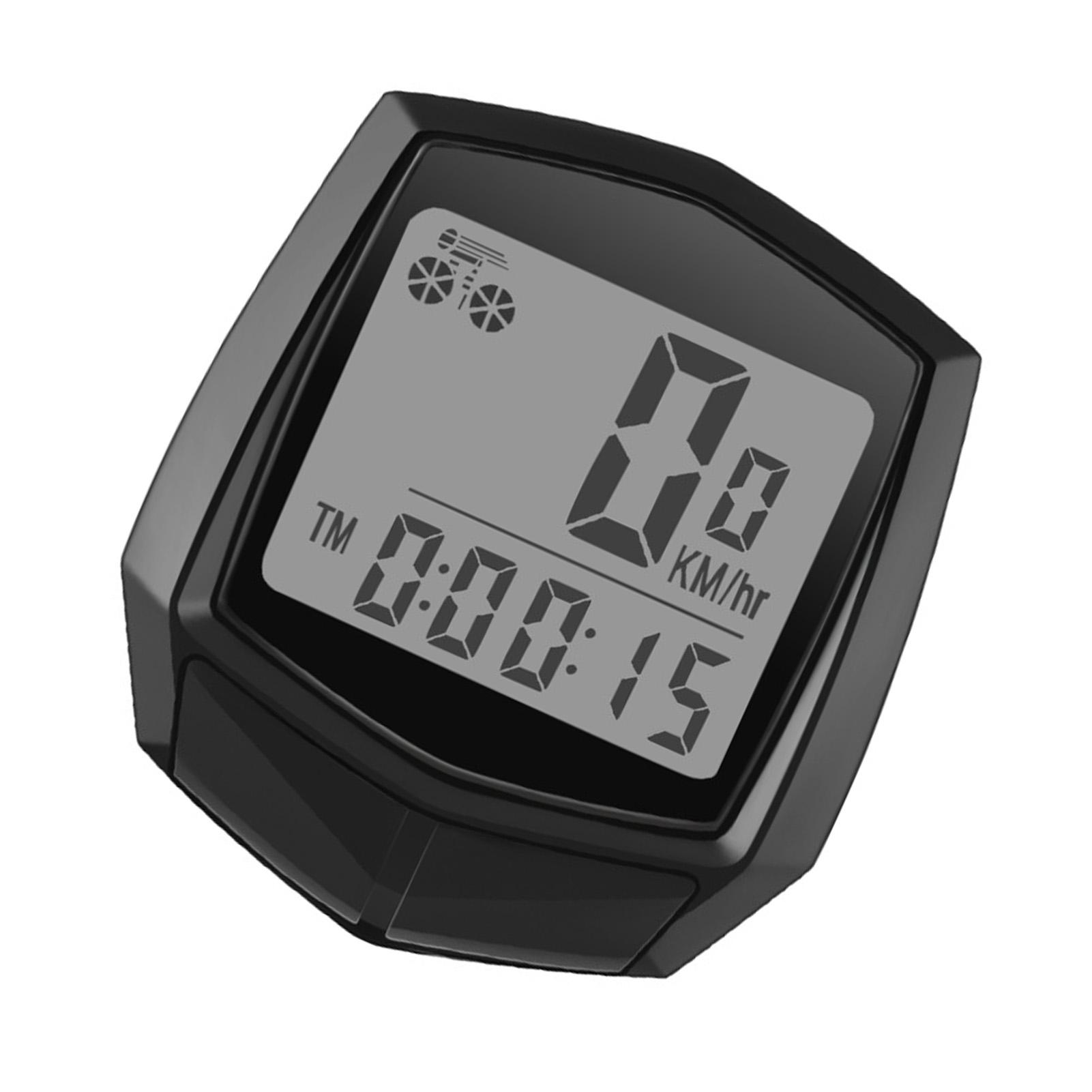 

Велосипедный спидометр Точные китайский и английский интерфейсы Одометр Надежный проводной велокомпьютер для