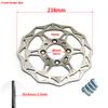 Motorcycle Brake Disc Front And Rear Friction For KAYO T2 K2 250 Motocross