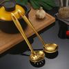 Stainless Steel Colander Metal Spoon Noodle Spoon Colander Practical Pasta Tool Soup Scoop Kitchen Accessories