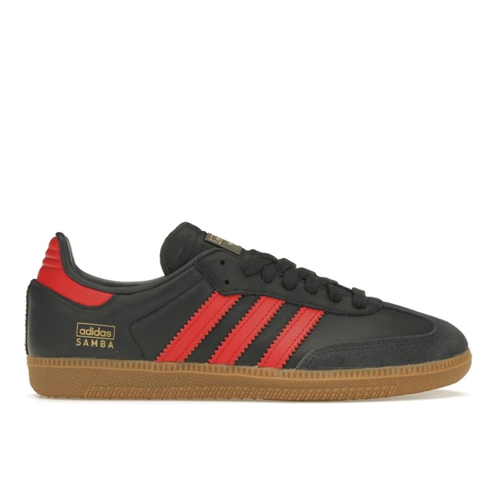 Adidas Samba OG Carbon Scarlet Men Sneakers Black Better-Scarlet Gum IG6173