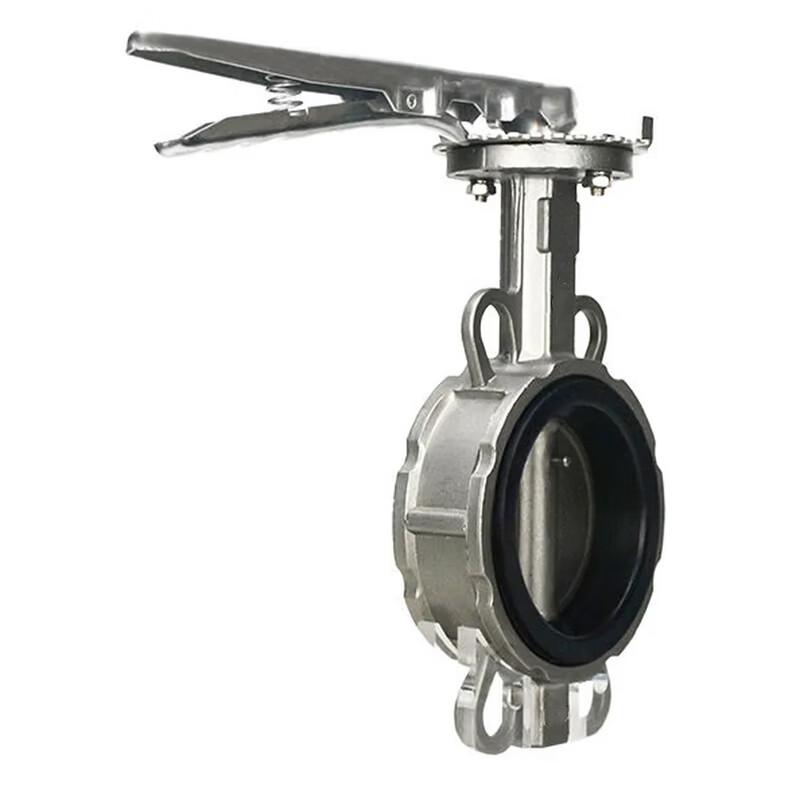 Liange Automatic Stainless Steel Wafer Butterfly Valve