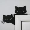 Cat Metal Door Corner Decoration Door Lintel Cartoon Anime Decoration Door Lintel