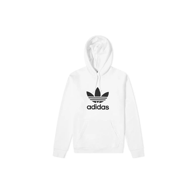 adidas Originals Men s Trefoil Hoodie White DU7780 XL