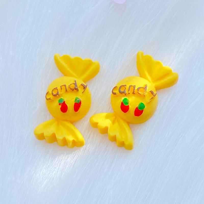 

10Pcs New Mixed Lovely Cartoon Candy Flat Back Resin Scrapbooking DIY Jewelry Craft Decoration Accessories