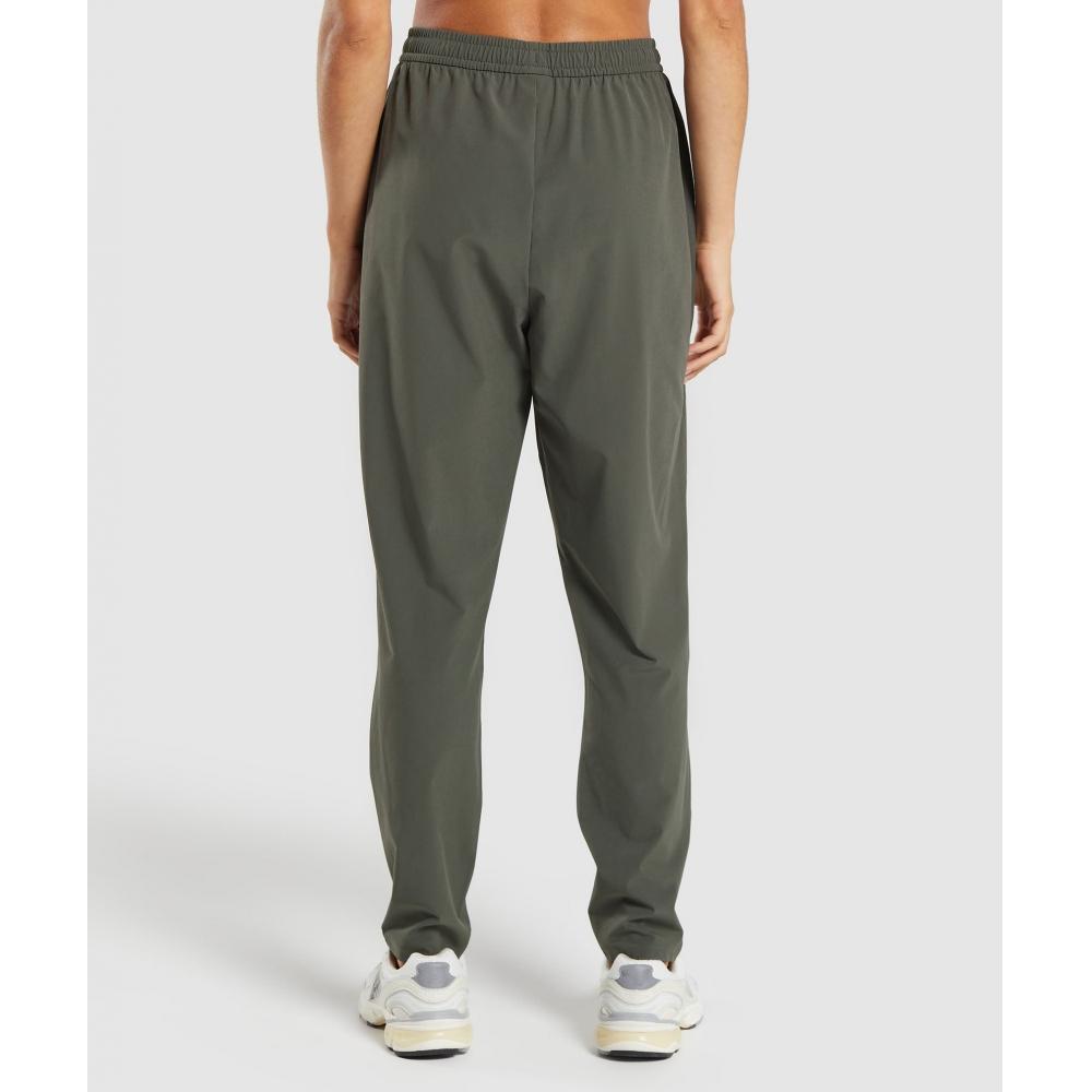 Gymshark Každodenní tkané kalhoty Strength Green B8a6t Ecjh