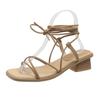 Retro Sandals Fairy Style Strap Women's Flat Bottom 2025 Summer New Style Gentle Fashion Versatile Roman Shoes