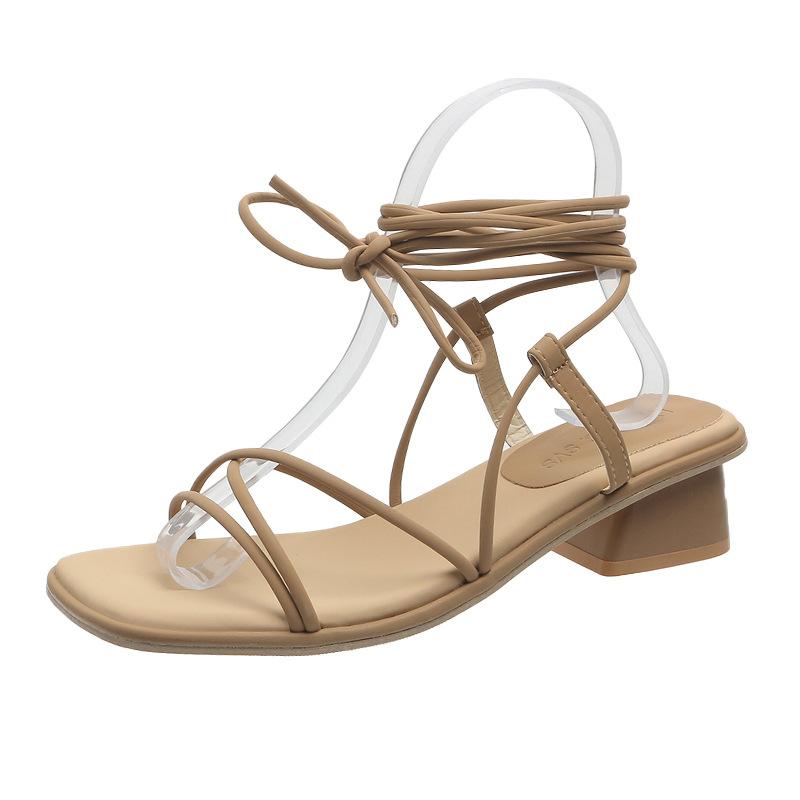 Retro Sandals Fairy Style Strap Women's Flat Bottom 2025 Summer New Style Gentle Fashion Versatile Roman Shoes