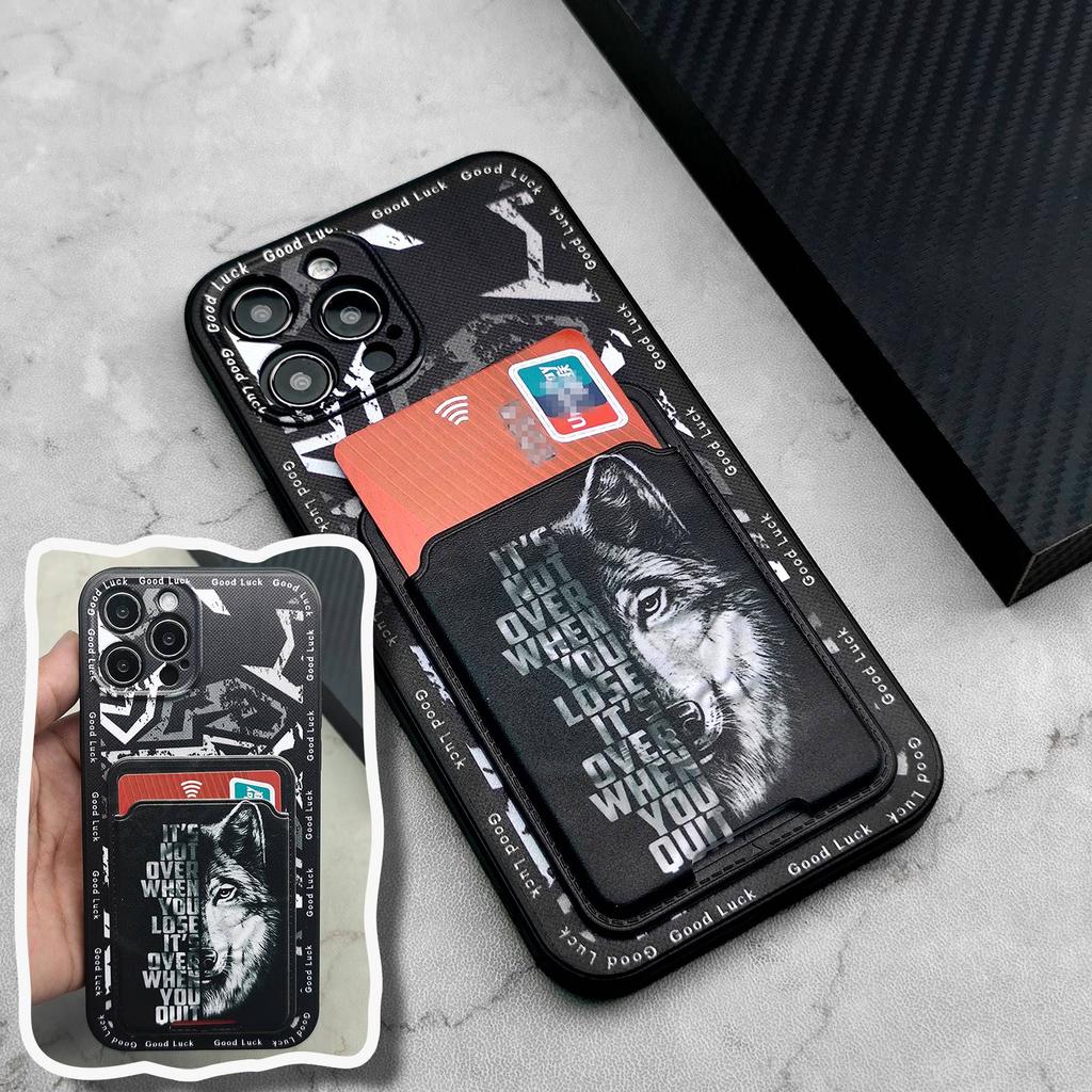 Card Slot Soft Case Phone Case For ZTE Blade A75 5G/Nubia Focus 5G/Calf 5G Waterproof Back Cover Durable Anti-knock TPU