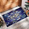 Juventus FC bedruckter Flanell-Teppich rutschfest weicher Polyester-Bodenbelag Indoor-Dekormatte für Schlafzimmer Wohnzimmer Sofa
