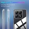 Silicone Case for Xiaomi 14T with 2 Tempered Glass Protectors Transparent Protection