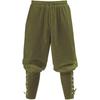 Men's Vintage Pants Medieval Viking Pirate Customets Lace-up Cotton Linen Trousers Halloween Cosplay Outfits