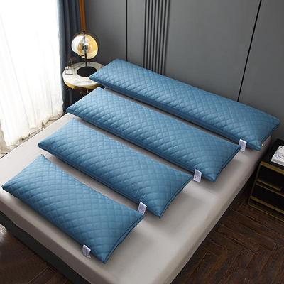 Integrated Long Pillow for Couples, Parents & Child: Double Pillow with Core for Bed, Backrest, and Neck Support.