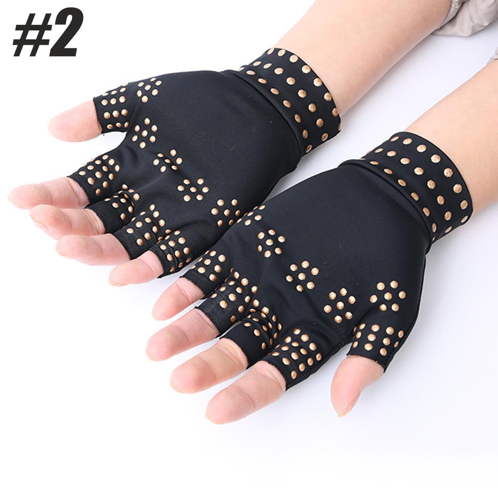 Arthritis Handschuhe Kompressionshandschuhe Magnetische Anti-Arthritis Therapeutische Therapie Fingerlose Handschuhe Handschmerzen Heilung Gelenke Linderung