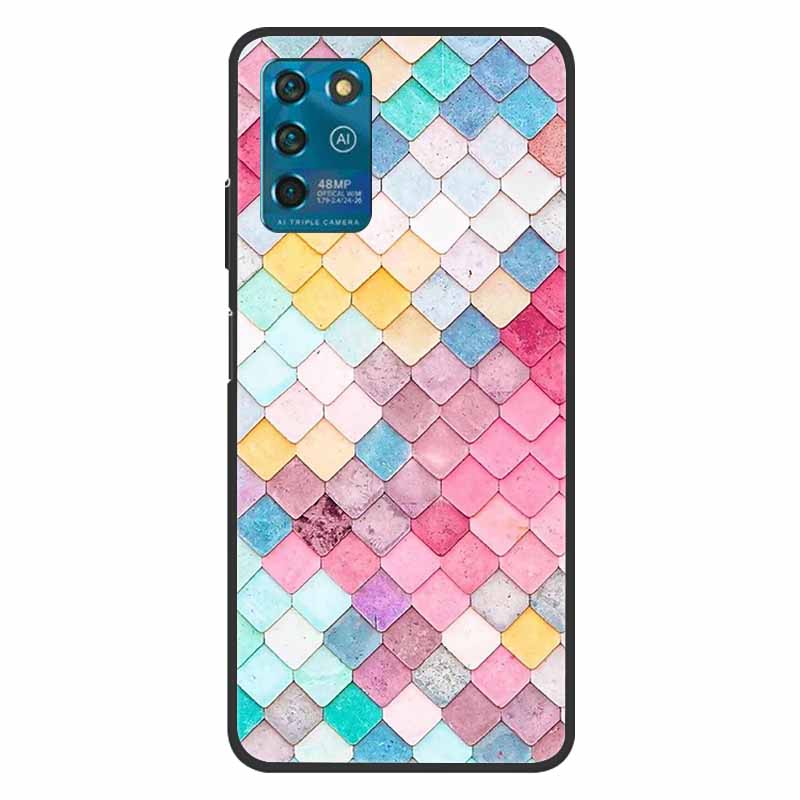 Für ZTE Blade V30 Vita Hülle Abdeckung Weiche Silikon Rückseite für ZTE Blade V30 Vita Hülle Blade V 30 Vita V30Vita 2021 Abdeckung Fundas