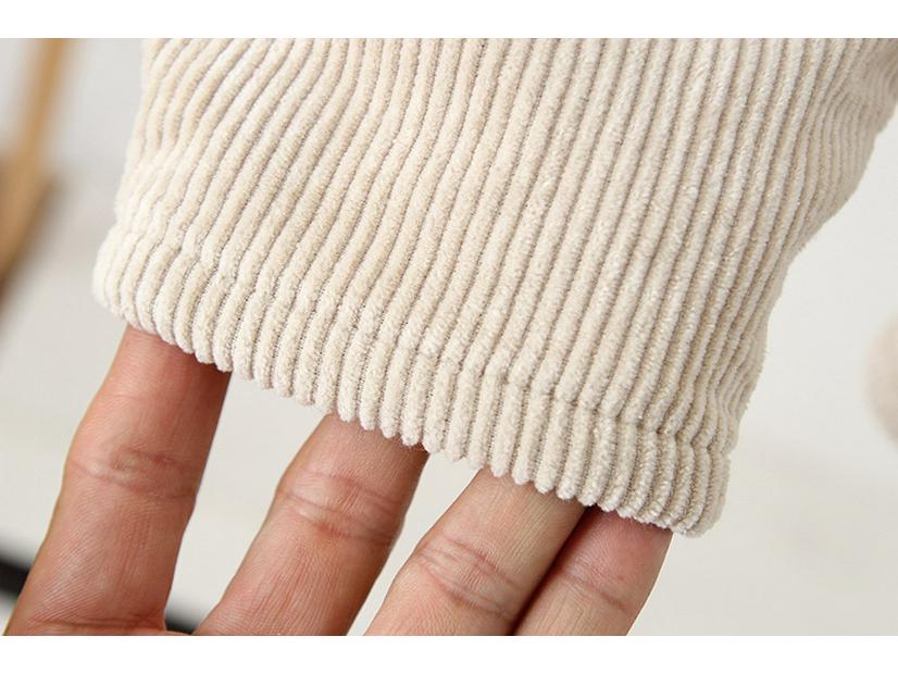 2025 Winter Cord-Latzhose im koreanischen Stil für Babys (0-3 Jahre) - Süßes Einteiler-Outfit