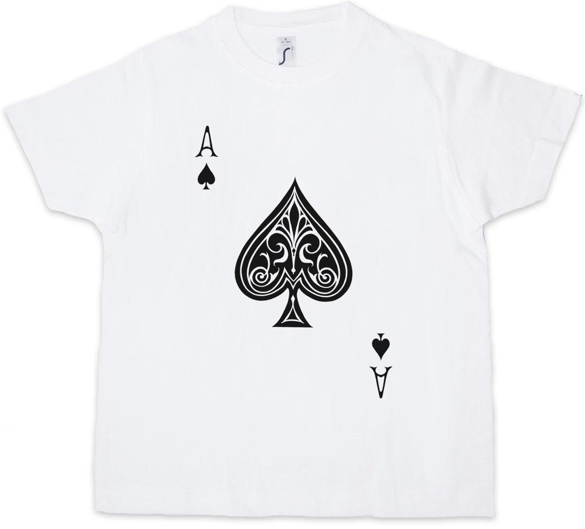 ACE OF SPADES I Kids Boys kids boys T-Shirt Spade Ace Poker Card Casino Royal Flush 100