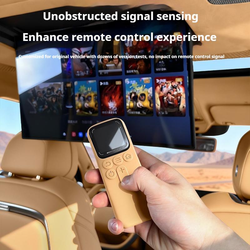 For Xpeng GX Xiaopeng GX 2026 Silicone Protective Case Car Entertainment Screen Remote Control Cover Auto Interior Accessories