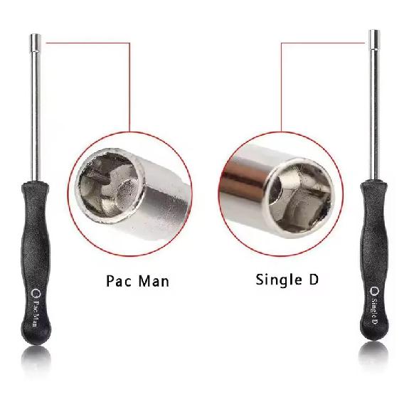 Carburetor carb Adjusting hand Tool Pac Man Double D Hexagon Hex Socket Screwdriver Driver Chainsaw Speed Adjustment Repair Tool