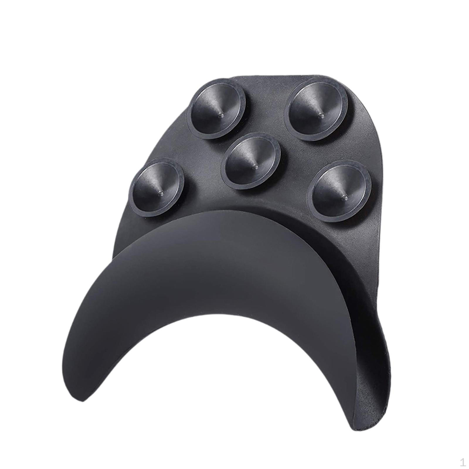 

Салонная чаша подголовник с присосками нескользящий парикмахерский для раковины черный эргономичный дизайн