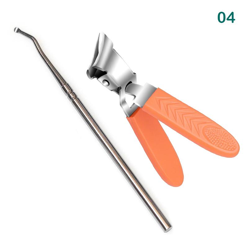 

Щипчики для ногтей с наклонным лезвием, кусачки для вросших ногтей, кусачки для толстых ногтей на ногах, инструмент для удаления ногтей из нержавеющей стали, триммер для ногтей 4