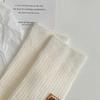 Zhuji Autumn/Winter Thick Cotton Slouch Socks with Embroidered Logo in Maillard Colors