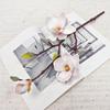 Real Touch Artificial Magnolia Flower Realistic Artificial Faux Magnolia Branch Handmade AVE Fake Flower Wedding Party