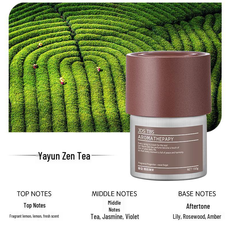 Car Interior Tea Scent Solid Perfume Deodorizer Fragrance
