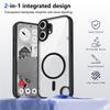 KEYSION Transparent Magnetic Phone Case for Nothing CMF Phone 2 Pro 1 Silicone+PC HD Clear Shockproof Cover for CMF Phone 1 2Pro