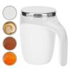 D5 Self Stirring Mug Electric Magnetic Rotating Mixing Cup Automatic Metal Cup for Coffee Milk Rotating Electric Milk Coffee Cup