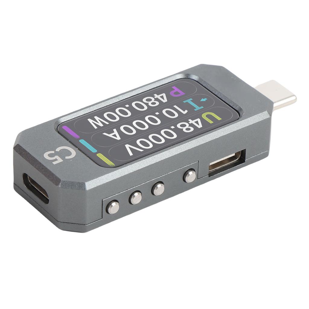 Type C Tester Voltage Current Meter 1.47 Inch Color Screen Voltmeter Ammeter Support USB PD3.1 EPR