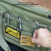 Outdoor multi-functional camping tactical storage bag with tabletop, portable handheld gear, outdoor accessories bag