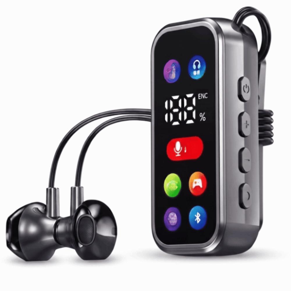 LED Display Bluetooth Earphones LED Color Screen Wireless Earphones Professional