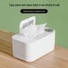 Portable USB Baby Wipe Warmer with Wireless Charging & Night Light