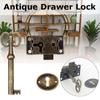 Furniture Makeup Case Wood Box Cabinet Drawer Set Locks Home Improvement Door Lock Drawer Lock
