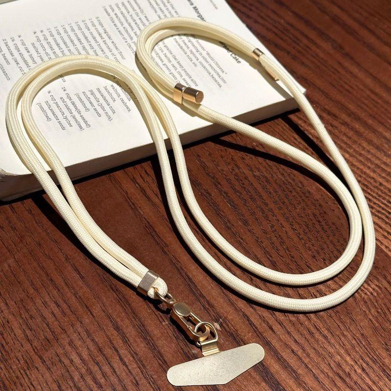 Laccetti Universali a Tracolla per Telefono con Toppa, Cinghia Regolabile per Cellulare, Cordino da Collo per Appendere il Cellulare