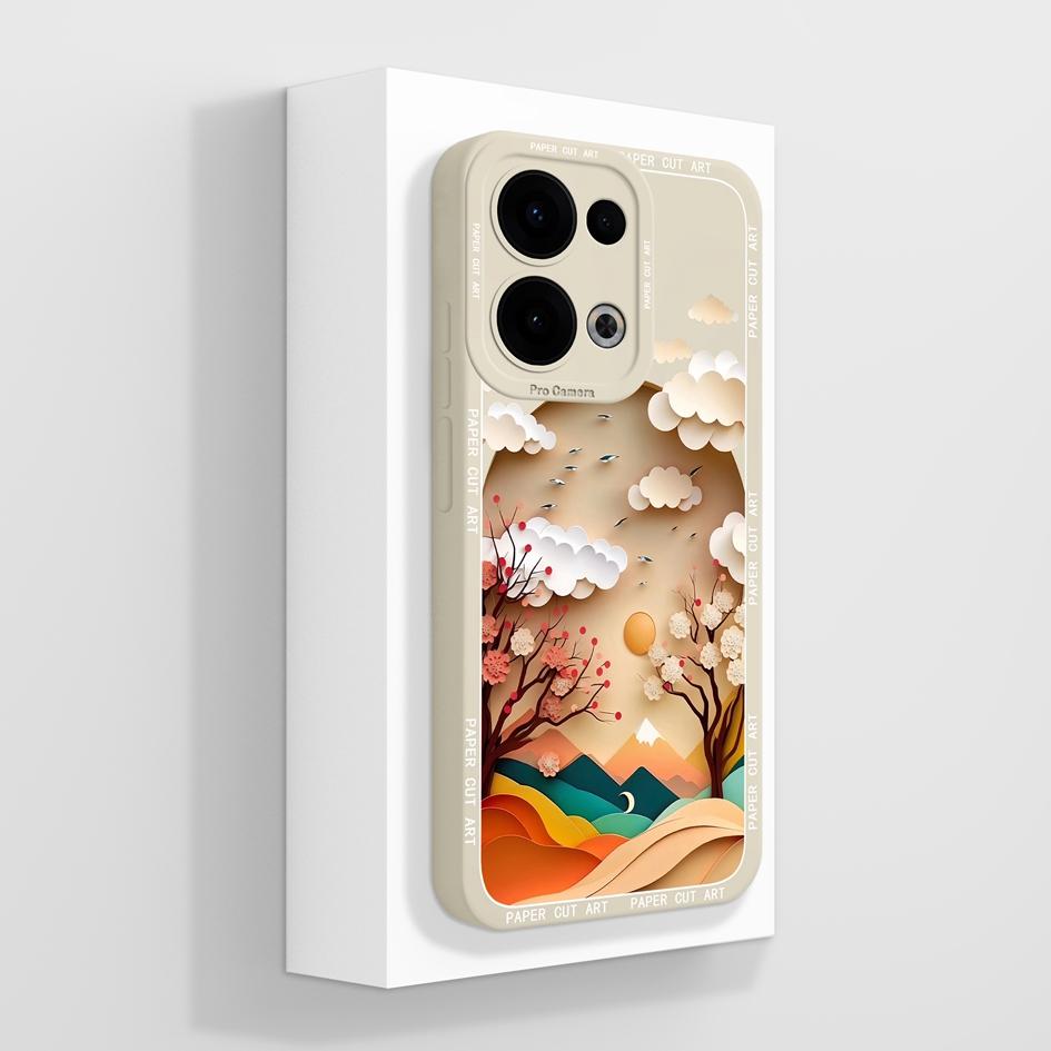 Für Oppo Reno13 Pro 12F F27 A3 NFC Realme C75 Realme 14 Pro Plus A40 A40m A60 Hülle Hübsche Avocado Weiche Flüssigkeit Silikon Stoßfeste Abdeckung für Oppo Shell