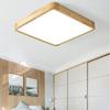 Modern LED Ceiling Light Wood Grain Golden One Light with 3 Colors Home Lighing Kitchen Bedroom Bathroom Surface Ceiling Lamp