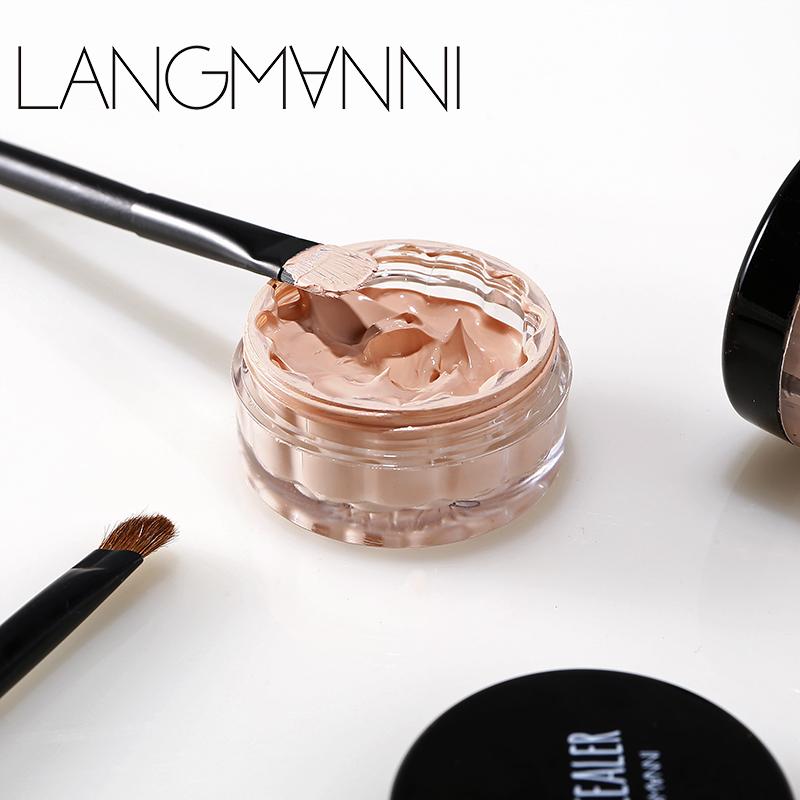 LANGMANNI Matt Flytande Foundationkräm Ansiktsmakeupbas Full Täckning Mörka Ringar Akne Porer Kontur Smutsavvisande Smink TSLM1