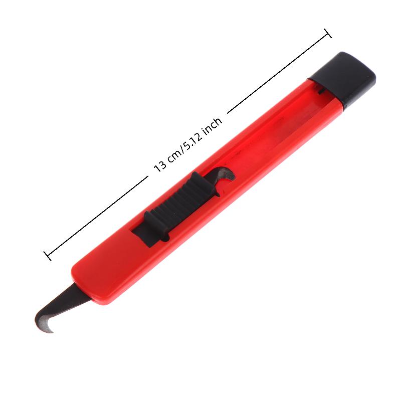 2Pcs Golf Retractable Hook Bladed Knife Portable Tool For Re-Gripping Golf Clubs Golf Accessories High Strength Carbon Steel