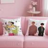H-H-Heartstopper Pillow Case Safe Custom Photo Pillow, Anti-Fade Brushed Fleece Cushion, Maternal & Infant Safe.