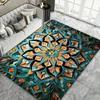 1PC Forest Kitchen Rugs Non-Slip Home Door Mats Pop design Bathroom Rugs Bath Mat Carpet for Home Sink Laundry Decor