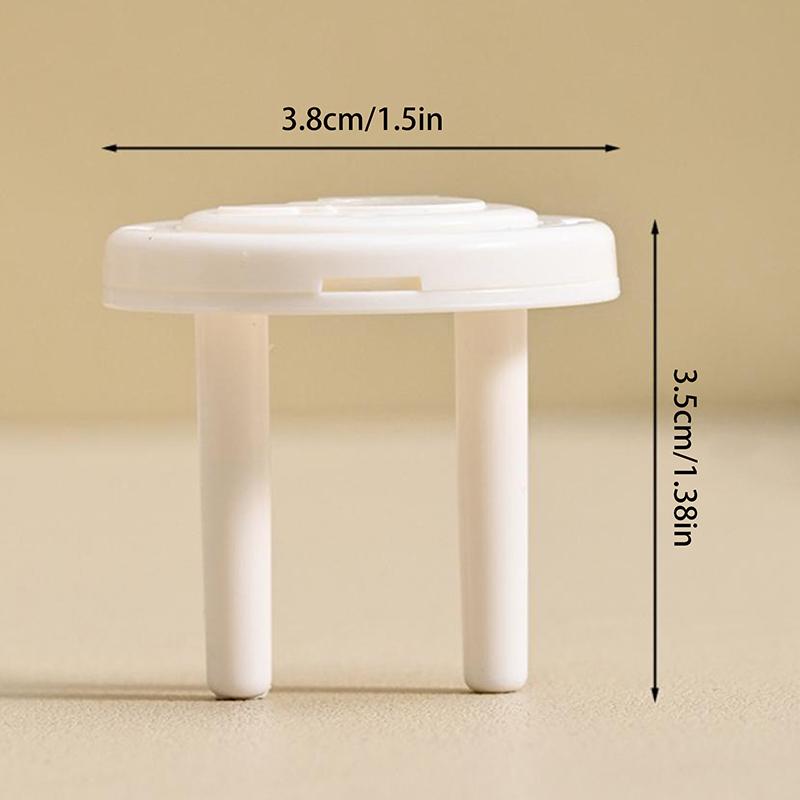 3Pcs Baby Safety Socket Covers Electrical Outlet Protectors Cover Anti-Electric Shock Socket Cover Child Safe Protection