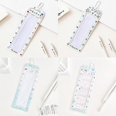 Pvc Photo Booth Frames Cartoon Photo Booth Album For 2X6 Inch Photo Strips Wedding Album Bag Pendant School Stationery