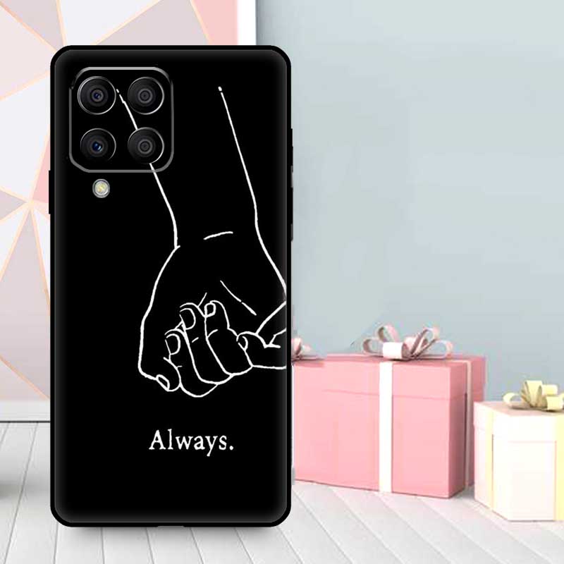 BFF Best Friends Forever Black Case For Samsung Galaxy M56 M52 M32 M53 M16 M11 M21 M31 M35 M12 M13 M14 M15 M36 M55 M34 M54